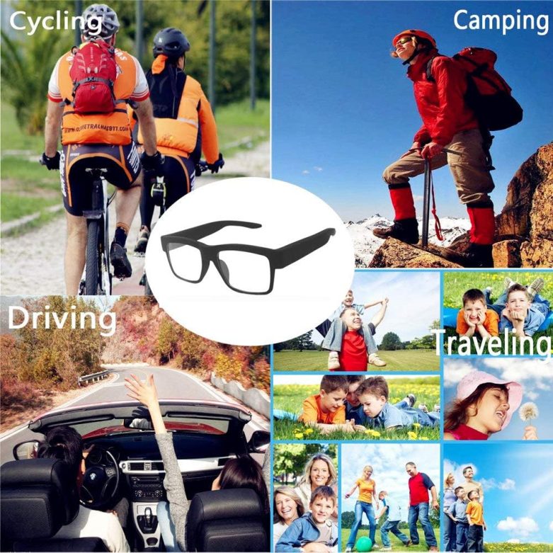 Camera Glasses Video Glasses HD Smart Glasses Recording Outdoor Sport Glasses with Camera Wearable Eyeglass Built-in 32G Memory Card - Image 7