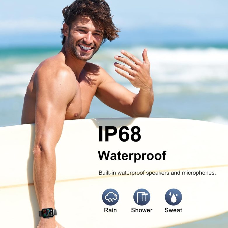 Smart Watch for Men Women, 1.96"HD Smartwatch (Answer/Make Call) with Heart Rate/Sleep Monitor/Pedometer/Spo2, 2025 New Fitness Watch 113+ Sport Modes, IP68 Waterproof Activity Tracker for Android iOS - Image 8